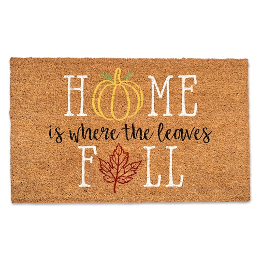 Home is Where the Leaves Fall Doormat